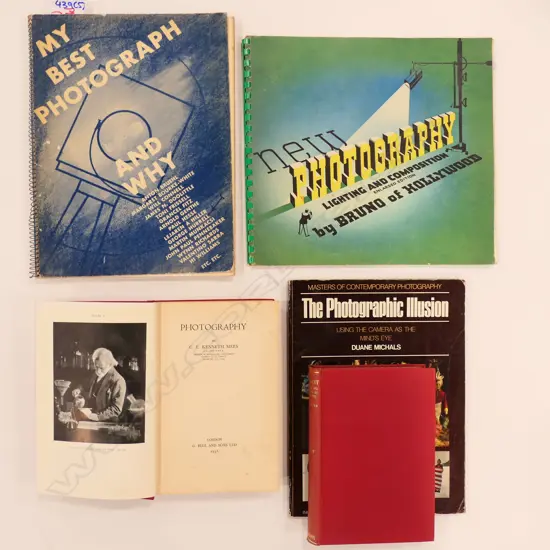 FIVE PUBLICATIONS: PHOTOGRAPHIC TECHNIQUE